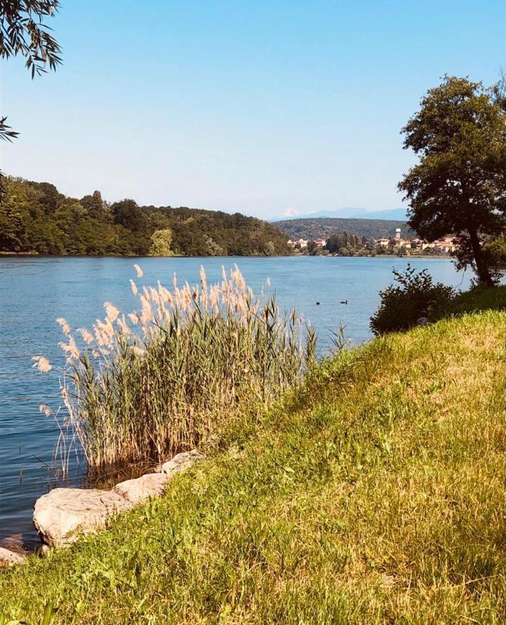 Your Place By The Lake - Near Leonardo Academy, Mxp Sesto Calende Kültér fotó